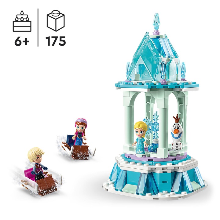 LEGO Disney 43218 Magiczna karuzela Anny i Elsy