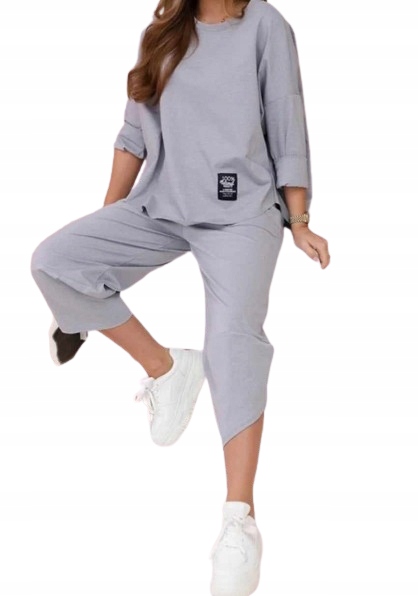 KOMPLET luźny biały