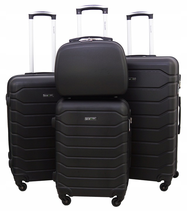 ZESTAW WALIZEK 4w1 WALIZKA PODRÓŻNA NA KÓŁKACH GRAVITT 931