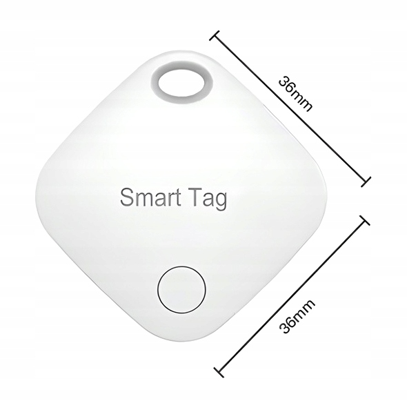 Lokalizator Kluczy Torby Smart Air Tag MFI Apple Find My BLE 5.2 - Czarny