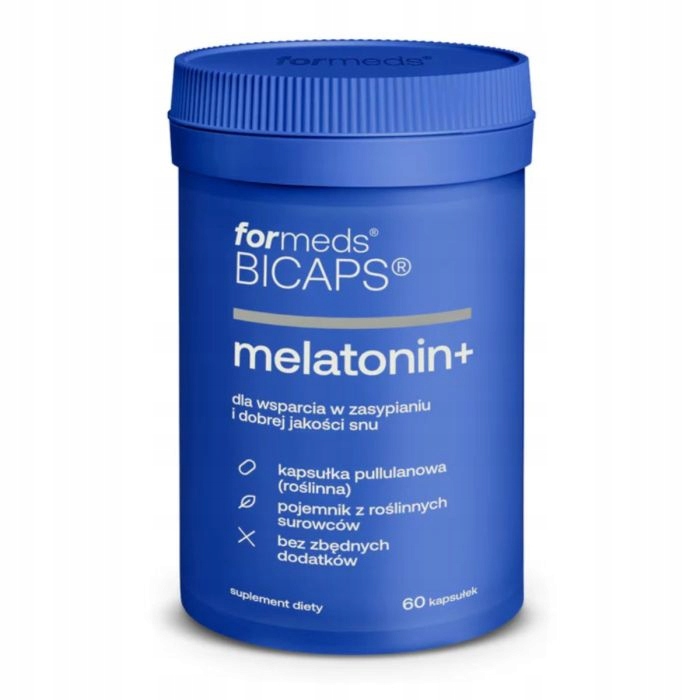 Bicaps Melatonin+ 60 kapsułek