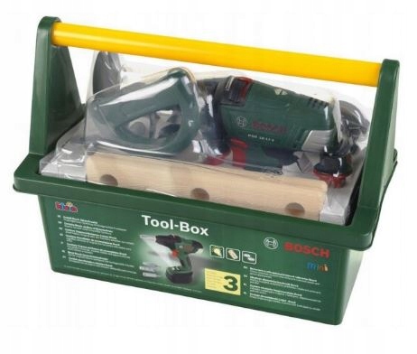Skrzynka z wkrętarką i narzędziami Bosch Klein