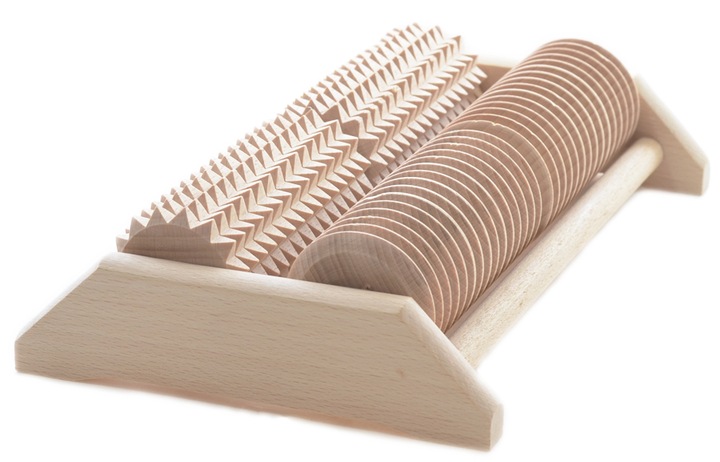 Masażer Receptor Drewniany do Stóp Ruchomy PL