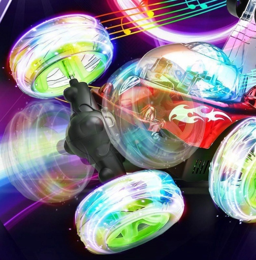 AUTKO AUTO TWISTER AKROBATA 360 ZDALNIE STEROWANY SAMOCHÓD KASKADER