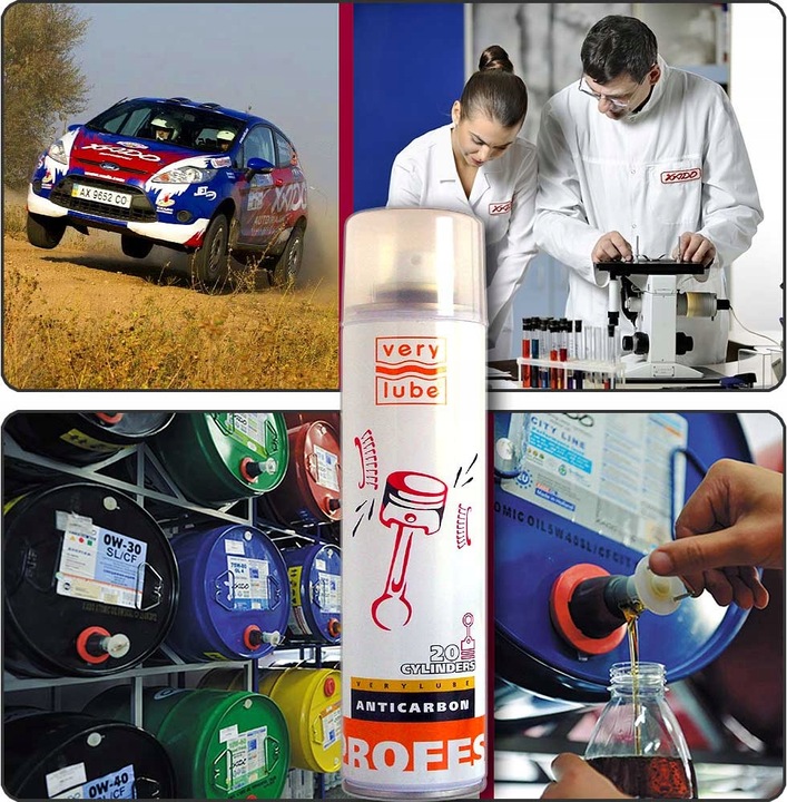 Płukanka na zapieczone pierścienie XADO Anticarbon, czyści rowki i uwalnia