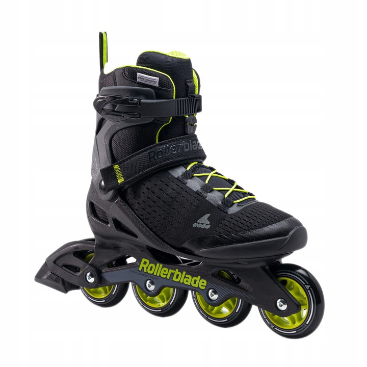 Rolki męskie Rollerblade Zetrablade Elite black/lime 41 EU
