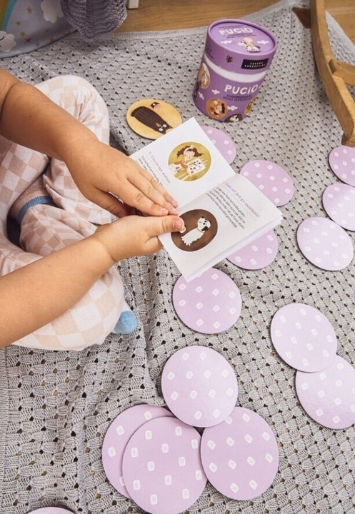 Pucio. Logopedyczne memo języczkowe Nasza Księgarnia - gry