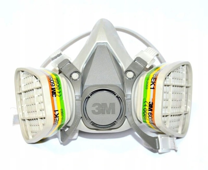 POCHŁANIACZ 6059 ABEK1 3M ORYGINAŁ komplet 2 sztuk pasuje do 3M 7502 6200