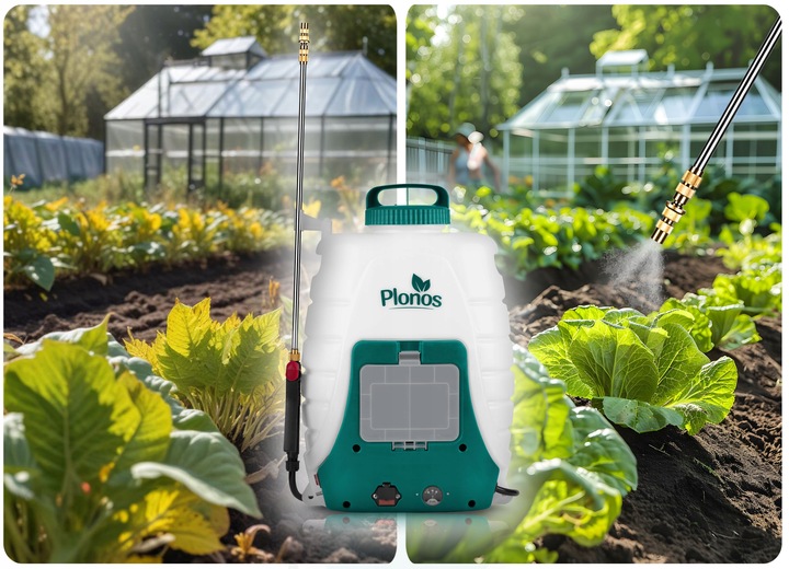 Opryskiwacz akumulatorowy ciśnieniowy plecakowy elektryczny 18l LANCA 100cm