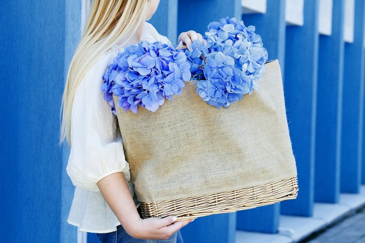 EKOLOGICZNA TORBA, KOSZYK NA ZAKUPY PIKNIK POJEMNA