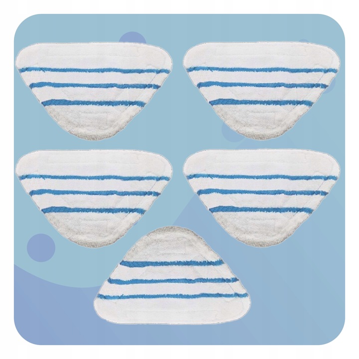 Nakładki do mopa parowego na rzepy Ariete Silvercrest Cadry H2O Mop