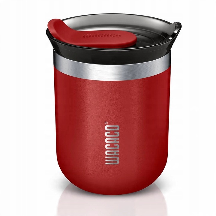 Kubek termiczny Octaroma Clasico 0,18L carmine red Wacaco