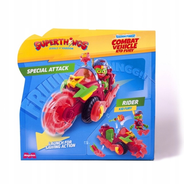 MagicBox - SupeThings - Kazoom Power - Pojazd bojowy Kid Furyf