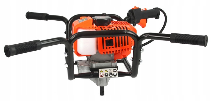 WIERTNICA GLEBOWA ŚWIDER SPALINOWY 2-OSOBOWY + 3 WIERTŁA 10/15/20CM + OLEJ