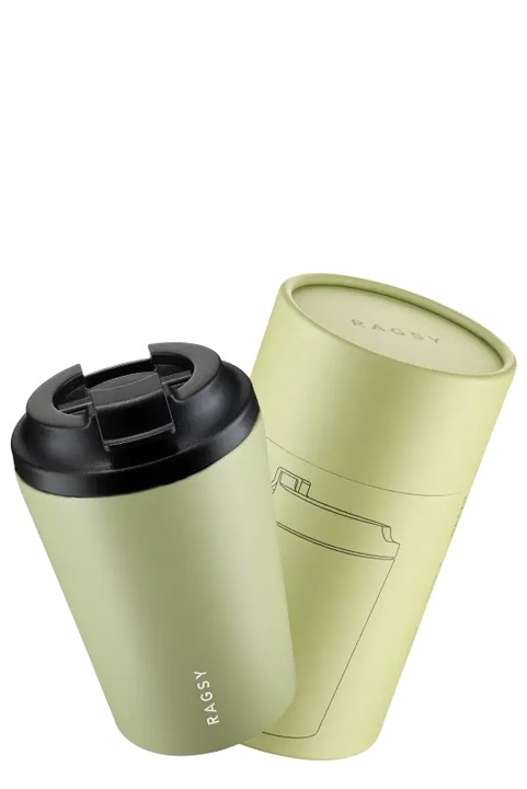 Kubek Termiczny ze stali nierdzewnej BPA FREE Simply Cup 340 ml - Sage