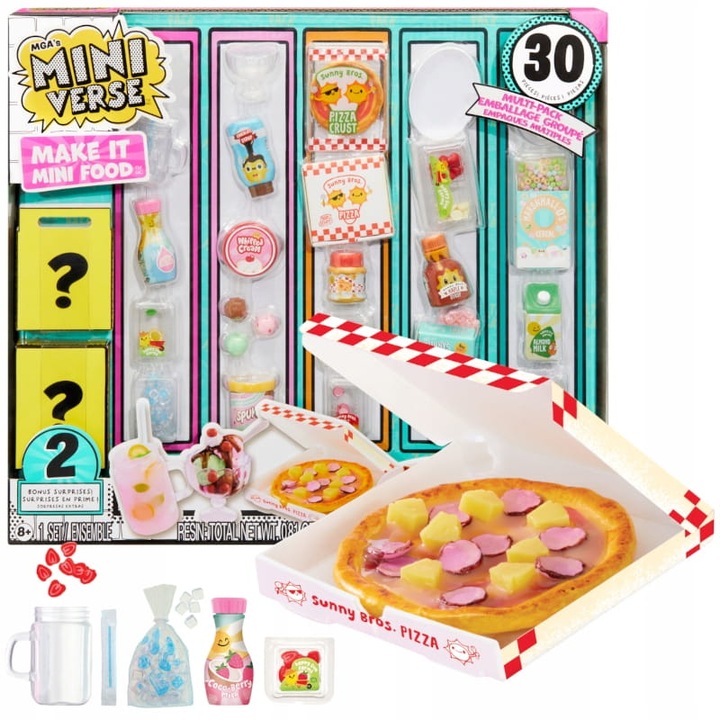 MGA'S MINIVERSE MAKE IT MINI MEGA BUFFET ZESTAW MULTIPAK 30 ELEMENTÓW 8+