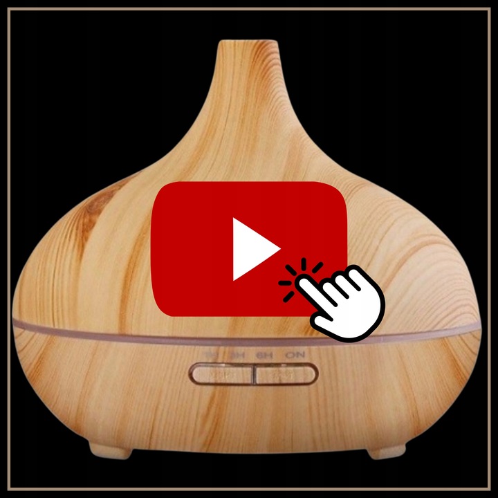 Nawilżacz Odświeżacz Cichy Dyfuzor zapachowy do olejków eterycznych JAKOŚĆ