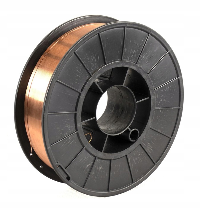 Drut elektrodowy GOLD G3Si1 (SG2) FI 0.8 szpula plastikowa 5 kg