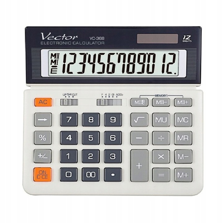 Kalkulator Biurowy Księgowy Vector VC-368