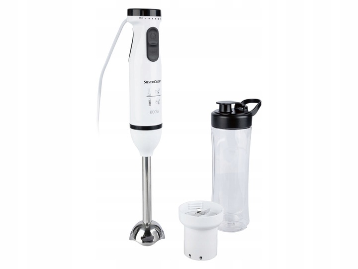 SILVERCREST Blender ręczny SSSM 600 A1, 600 W z nasadką do smoothie
