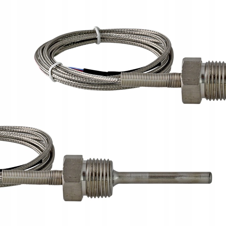 Czujnik temperatury Pt100 -30..+400°C gwint 1/2