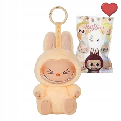 LABUBU HAVE A SEAT THE MONSTERS BRELOK PLUSZOWA Bez pudełka