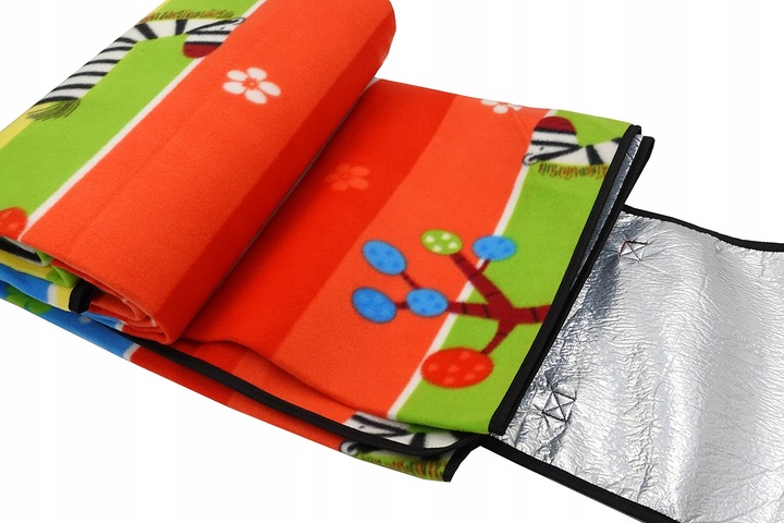 KOC PIKNIKOWY NA PLAŻE PIKNIK BIWAK 200x200 cm MATA TORBA FOLIA 2x2 m