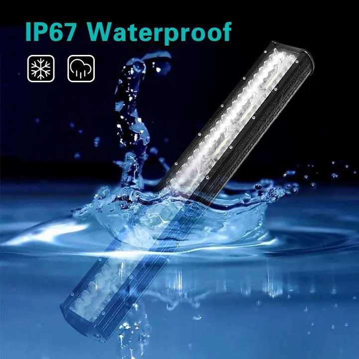 LAMPA ROBOCZA LED BAR 27cm 180W 12 24V CREE DALEKOSIĘŻNA DO CIĄGNIKA