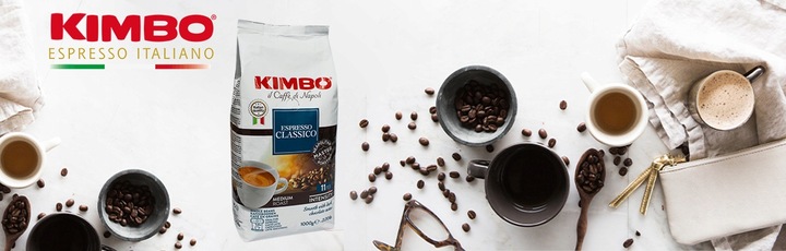 Kawa ziarnista KIMBO ESPRESSO CLASSICO 1 kg + GRATIS videobook