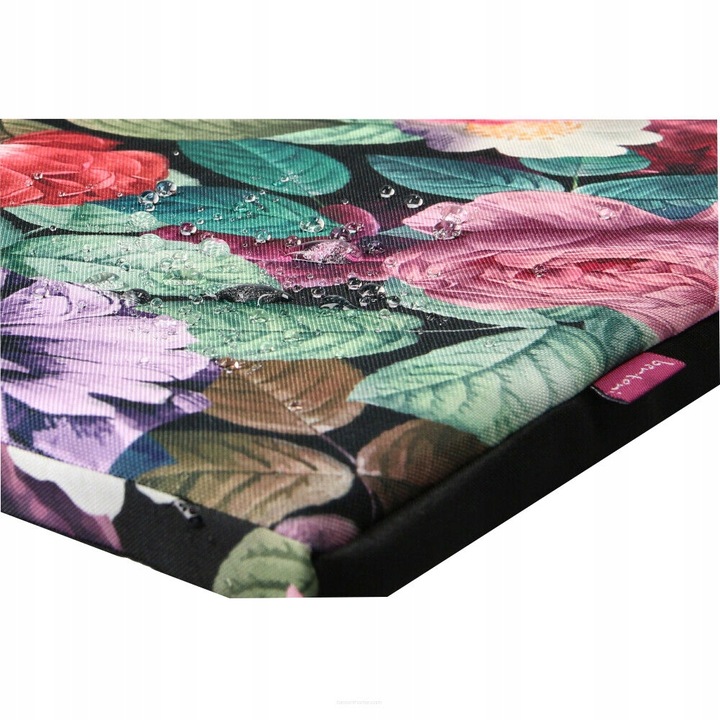 Poduszka wodoodporna na krzesło z oparciem TIP 80x40 cm z nadrukiem Enigma