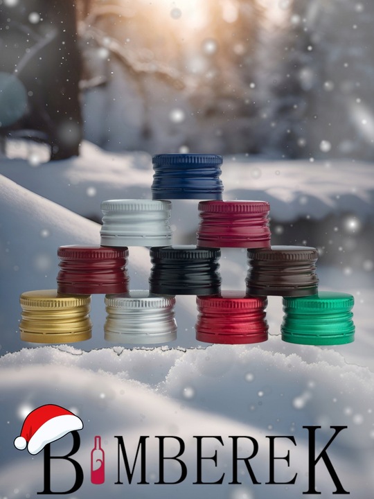 5x Butelki CHOINKA 250ml ZDOBIONA ŚWIĄTECZNA butelki na święta prezent