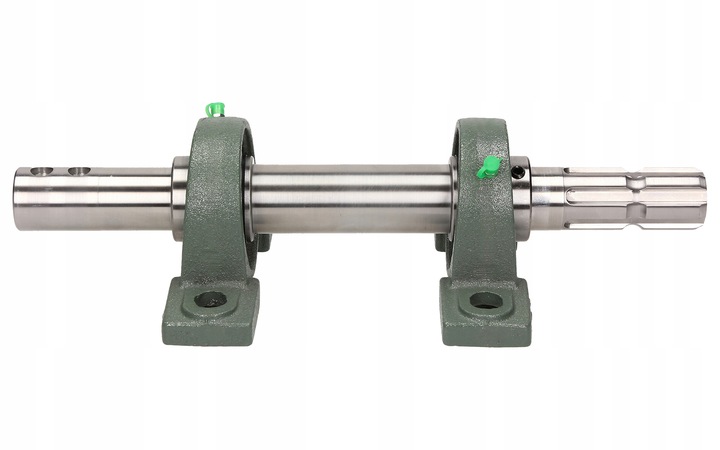 Zestaw bazowy łuparki świdrowej do ciągnika WOM - wałek z łożyskami ZW2U