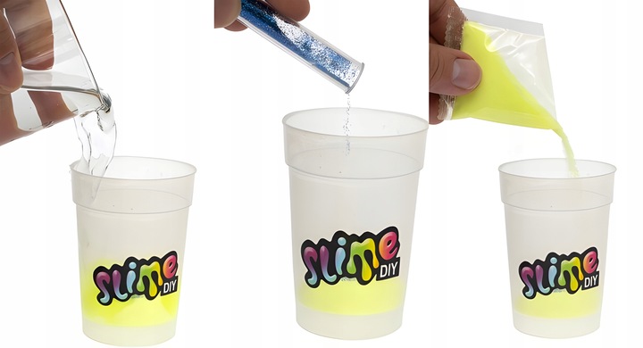 Zestaw Slimy Slime Fabryka Mikser Do Robienia Glutów Dla Dzieci Brokat DIY