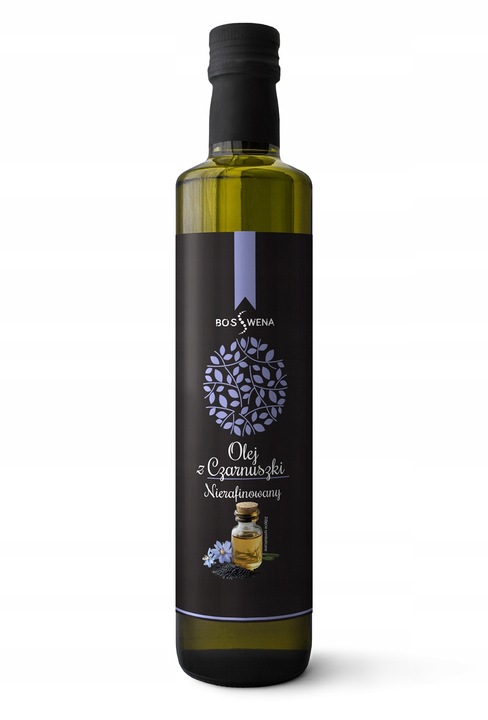 Olej z czarnuszki 500ml VIRGIN zimno tłoczony JAKOŚĆ PREMIUM
