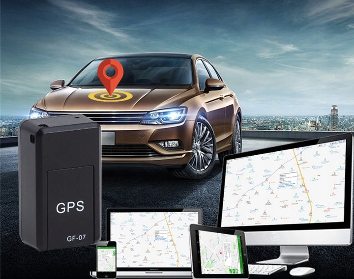 MINI LOKALIZATOR GPS GF-07 MAGNES PODSŁUCH 400mAh