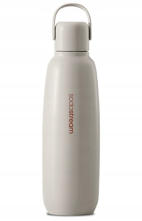 Butelka termiczna SodaStream Fizz&go Cool 0,9 l metalowa butelka | PIASKOWA