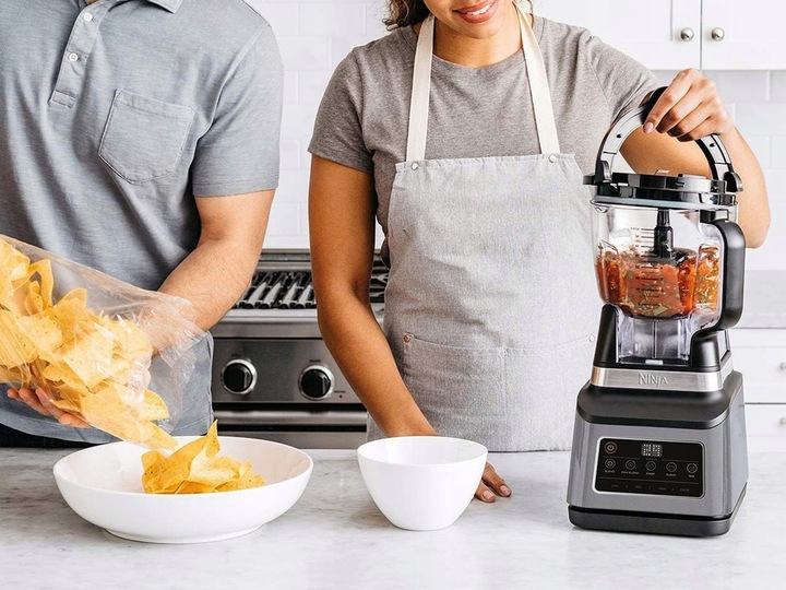 NINJA BLADE - ROBOT KUCHENNY 3w1 1200W AUTO-IQ + BLENDER 2,1L + KUBEK 700ml