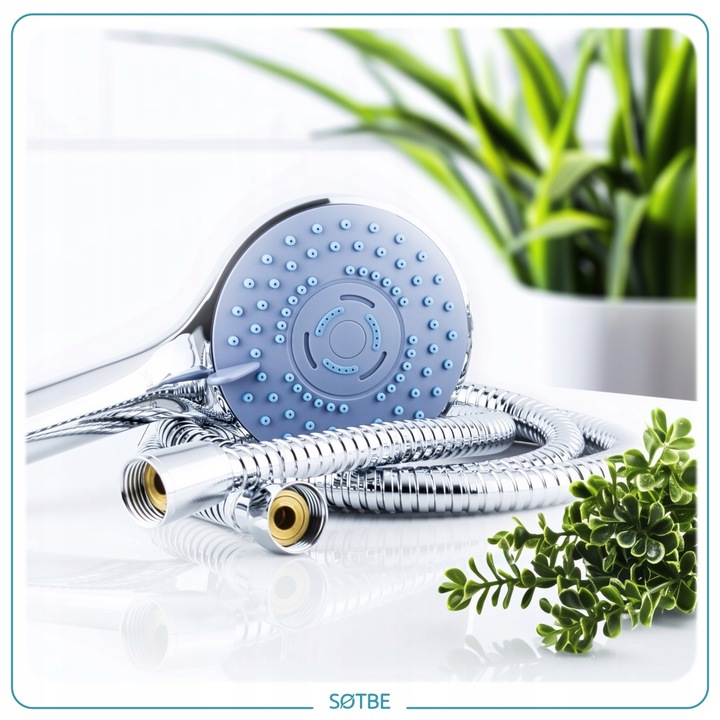 Słuchawka pod prysznic wielofunkcyjna - 60% wody SOTBE BLA LARK-SOHE-6