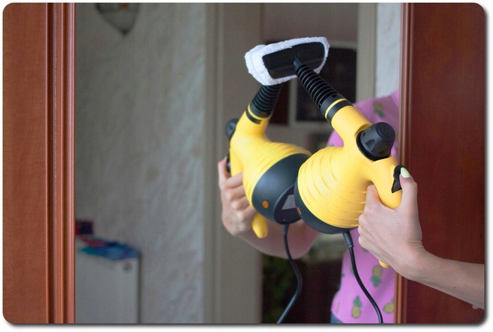 PAROWNICA na PLUSKWY Myjka Parowa Czyścik Ciśnieniowy 1050W 115 stopni