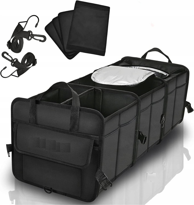 ORGANIZER DO BAGAŻNIKA SAMOCHODU SZTYWNY TORBA COOLER XXL PREMIUM