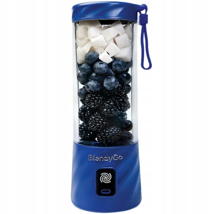 ORYGINALNY Blender Kielichowy BlendyGo 3 250 W Niebieski Granatowy