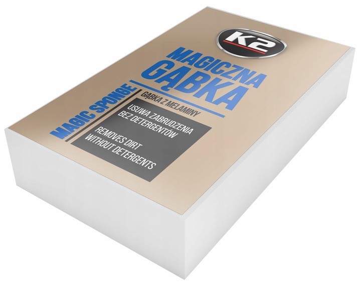 K2 MAGIC SPONGE MAGICZNA GĄBKA DO SAMOCHODU x10