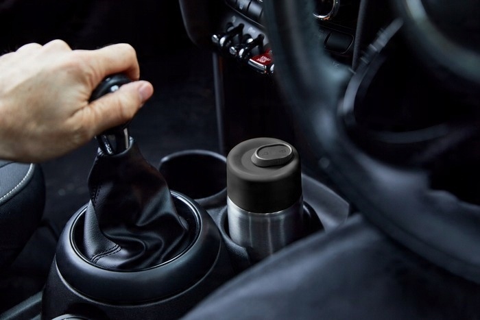 KUBEK TERMICZNY stalowy czarny Black+Blum