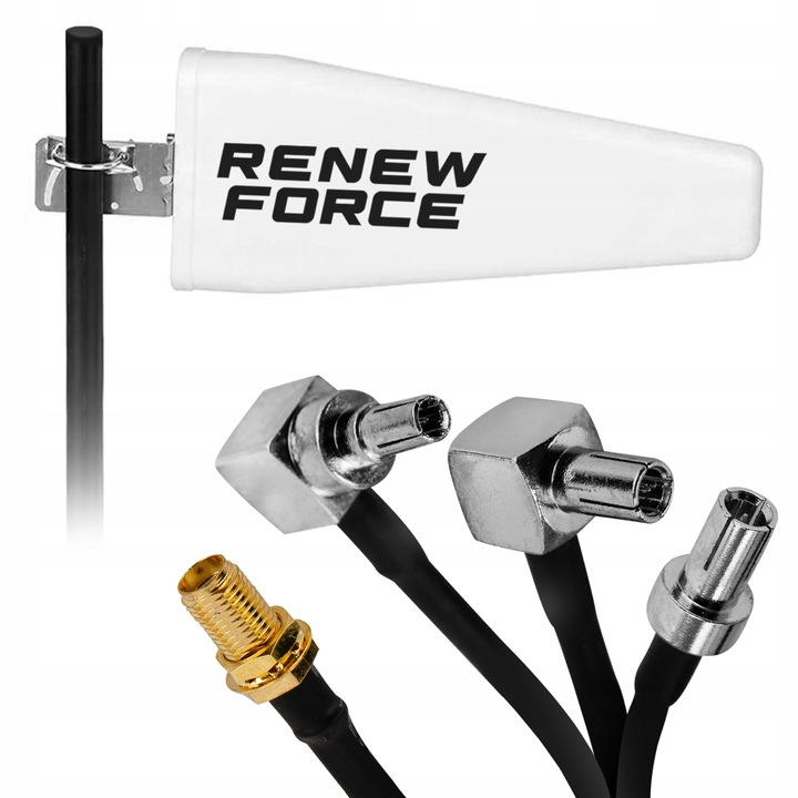 ANTENA ZEWNĘTRZNA DO ROUTERA INTERNETU DUAL 3G 4G 5G LTE ZTE HUAWEI 10m