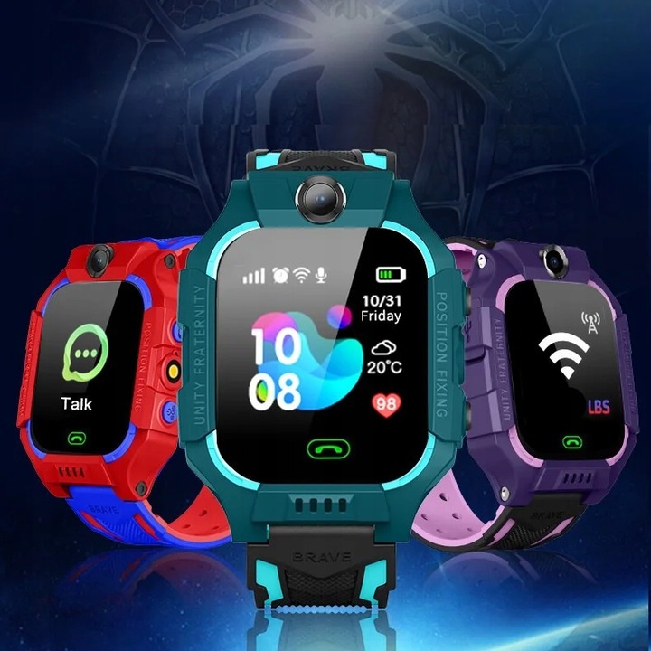 Smartwatch dla dzieci zegarek SMART WATCH z Lokalizatorem LBS + SIM GRATIS
