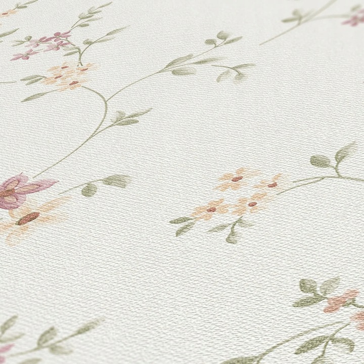 Tapeta STYL PROWANSALSKI deseń z kwiatków