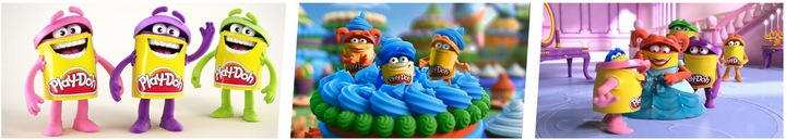 CIASTOLINA ZESTAW MASY PLASTYCZNEJ PLAY-DOH PLAY DOH PLAYDOH