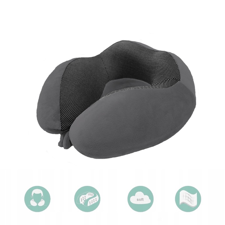 PODUSZKA PODRÓŻNA TURYSTYCZNA NA SZYJĘ ZAGŁÓWEK DO SAMOCHODU MEMORY MEDI