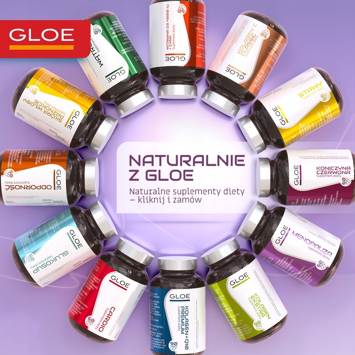 GLOE OSTROPEST PLAMISTY 300mg Sylimaryna 70% Wsparcie WĄTROBY SERCA 90kaps