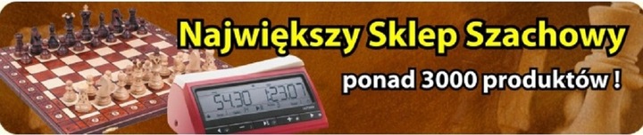 SZACHY AMBASADOR ORYGINAŁ 54 x 54 cm PUDEŁKO LUX